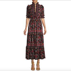 Max Studio Floral Midi Dress